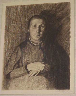 German woman, by Kate Kolwitz