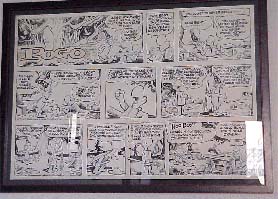 original pogo art by Walt Kelly