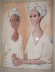 Two women by Frank Neal